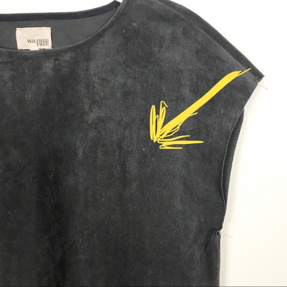 Aritzia | Wilfred | Grey Suede Dress Front Pockets - Picture 8 of 8